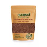 Herboni Glutensiz Üzüm Çekirdeği Tozu (Öğütülmüş) 200G, Doğal Ve Katkısız