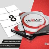 Herboy 105 Mm X 74 Mm 100 Sayfa Lazer Etiket Hb-1134