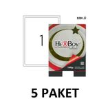Herboy 5 Paket HB-1001 199.6 x 289.1 mm Lazer Etiket 100LÜ
