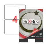 Herboy HB-1004 99,1x139mm Beyaz Lazer Etiket