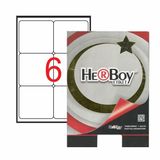 Herboy HB-1006 99,1x93,1mm Beyaz Lazer Etiket