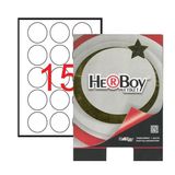 Herboy HB-1150 50mm. Çap Beyaz Lazer Etiket