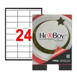 Herboy HB-1324 70x35mm Beyaz Lazer Etiket