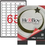 Herboy Laser Etiket 100 Yaprak 38.1X21.2 Mm Laser-Copy-İnkjet HB-1065