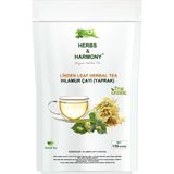 Herbs & Harmony Linden Leaf Herbal Tea Herbal Tea Ihlamur Bitki Çayı Yaprak 150 gram