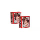 Herbul 12'Li Bordo Kızıl Hint Kınası Toz - 2 Paket Geçici Etki İle Kadınlar İçin