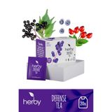 Herby Defense Tea Kara Mürver Bağışıklığa Destek Bitki Çayı