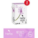 Herby No Stress Tea Pasifloralı Bitki Çayı 2'li Paket 20 Poşet Huzur Verici Özellikler