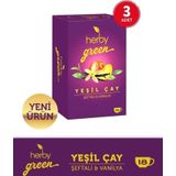 Herby Yeşil Çay Şeftali ve Vanilya X 3 Adet