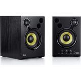 Hercules Djmonitor 42 – Profesyonel 2 Yönlü Aktif Dj Monitörleri, 4.5” Hoparlörlerle Studio ve Dj Kullanımı Için - Çok Renkli