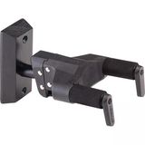 Hercules HCGSP-38WBK+ Kilitli Gitar Duvar Askısı (Siyah) Guitar Hanger