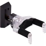 Hercules HCGSP-38WBLT Kilitli Gitar Duvar Askısı (Siyah) Guitar Hanger