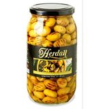 Herdan Izgara (Grill) Yeşil Zeytin 1000cc Cam Kavanoz(net600gr) - 1 kg
