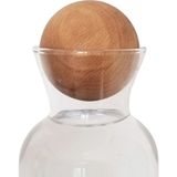 Herdemyesil Masif Ahşap Küre Karaf Şişe Kapağı - 5,5 cm
