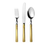 Herdmar 1911 Yarı Gold 87 Parça Çatal Kaşık Bıçak Takımı