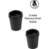 Heredot Mithra Life 2 Adet Kokusuz Oval Küllük MIT1131 - Siyah