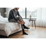 Heren Bambu 4'lü Erkek Soket Çorap Siyah Premium , Burun Dikişsiz, Yıkamalı - 41 - 46