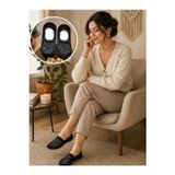 HEREN SOCKS 2'li Paket Desenli Tül Babet Çorap – Şık, İnce ve Zarif Kadın Çorap