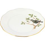 Herend Songbird Desenli Porselen Tatlı Tabağı 21 cm - Standart