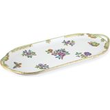 Herend Victoria Desenli Porselen Servis Tepsisi - Standart