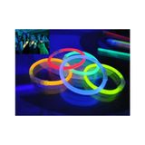 Hereveoyuncak 10 Adet Glow Stick Bracelet Fosforlu Kırılan Çubuk Bileklikk