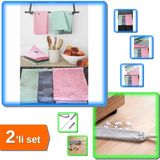 Hereveoyuncak 3 Adet Iz Bırakmaz Mikrofiber Temizlik Bezi + Ulaşılması Zor Yüzeyler Için Esnek Toz Alma - 2li Set