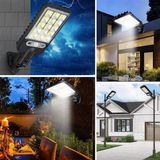 Hereveoyuncak 3 Farklı Işık Modlu Güneş Enerjisiyle Şarj Olan Dış Mekan Uyumlu Kumandaalı Solar Duvar Ledi