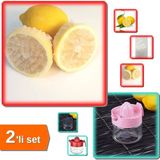 Hereveoyuncak 50 Adet Limon Bonesi - Bitki Çayı Bonesi + Cam Kavanozlu Limon Sıkacağı 300 ml - 2li Set G4D5Y3