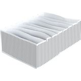 Hereveoyuncak 8 Bölmeli Xl Pratik Bölmeli Çekmece Düzenleyici Organizer(Iç Çamaşırı Kravat Çorap Düzenleyiici)