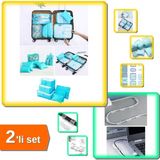 Hereveoyuncak Bebek Anne Hastane Çantası - 6 Parça Organizer + 20 Adet Kablo Düzenleyici - 2li Set TCT6RJ