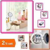 Hereveoyuncak Compact Çekmeceli ve Standlı Düzenleyici + Kapak Bağlamalı Ayakkabı Yıkama Filesi - 2li Set K6D0M7