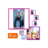 HerEveOyuncak Kedi Köpek Tırnak Makası Törpü Seti + Diş Temizlemee Fırçası Hijyen Bakım Paketi – X9F4B2 (MJ)