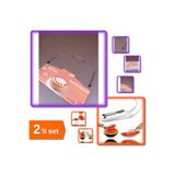 Hereveoyuncak Pasta Kesme Teli - Pasta Dilimleyici + Karpuz Kavun Dilimleme Bıçağı - 2li Set J4M0M3