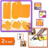 Hereveoyuncak Pasta Şekillendirici Kesici Kazıyıcı + Şişe Ucu Damlalık Yağdanlık Tıpa Aparatı 2’li Set Z9QK7T