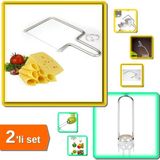 Hereveoyuncak Peynir Kesme Teli + Biberoy Pratik Dolma Biber ve Kabak Oyacağı Uzun - 2li Set D7A5V1