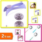 Hereveoyuncak Pratik Tüy Alıcı Ipli Tüy Alma + Lavabo Bulaşık Temizleme Fırçası - 2li Set V9M7R5