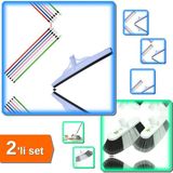 Hereveoyuncak Saplı Çekçek + Battal Oto Fırçası Sapsız + 2li Set - Temizlikte Yeni Bir Deneyim! A3F5B1