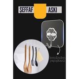 Hereveoyuncak Şeffaf Yapışkanlı Askı, Mutfak Banyo Duvar Askısı, Çivisiz Pratikk Kanca Seti
