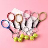 Hereveoyuncak Tenis Raket ve Topu Anahtarlıık