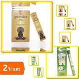 Hereveoyuncak Yog Chakra Masala Aromalı Çubuk Tütsü + Green Apple Aromalı Çubuk Tütsü - 2Li Set A4M7P3