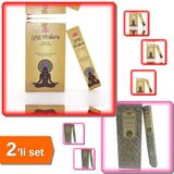 Hereveoyuncak Yog Chakra Masala Aromalı Çubuk Tütsü + Precious Jasmine Aromalı Çubuk Tütsü - 2li Set E8M1R9
