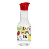 Herevin 1 lt Summer Desenli Karaf Su Şişesi
