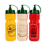 Herevin 162324-000 Desenli Ketçap-Mayonez-Hardal Şişe Seti 660 Ml