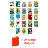 Herge 23 Kitap Seti + Türk Klasiği Hediye