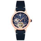 HERITAGE BEAUFORT DUAL TIME DATE OPEN HEART Otomatik ES-8309-03 Erkek Kol Saati