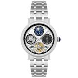 HERITAGE BEAUFORT DUAL TIME DATE OPEN HEART Otomatik ES-8309-22 Erkek Kol Saati
