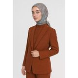 Heritage Desen Organik Eşarp Haki