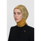 Heritage Desen Organik Eşarp Safran