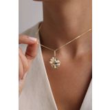 Heritage İnci & Lacivert Taşlı Göz Charm Kolye Ucu