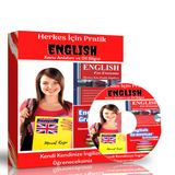 Herkes İçin Pratik İngilizce Eğitim Seti 2 Süper Kitap Enine Boyuna Eğitim